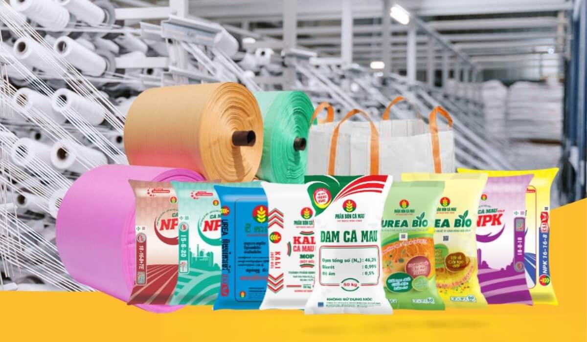 heavy-duty woven PP bags from Vietnam Petroleum Packaging