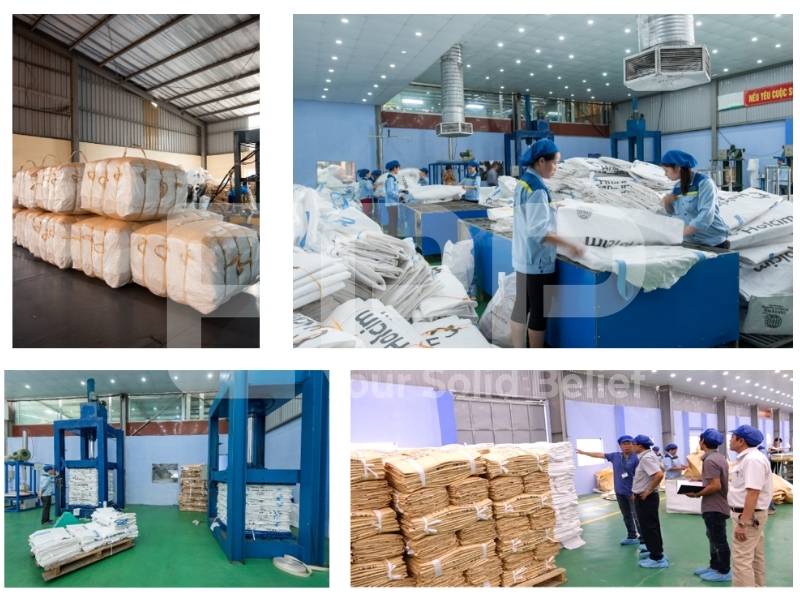 packaging FIBC bags at EPP Vietnam