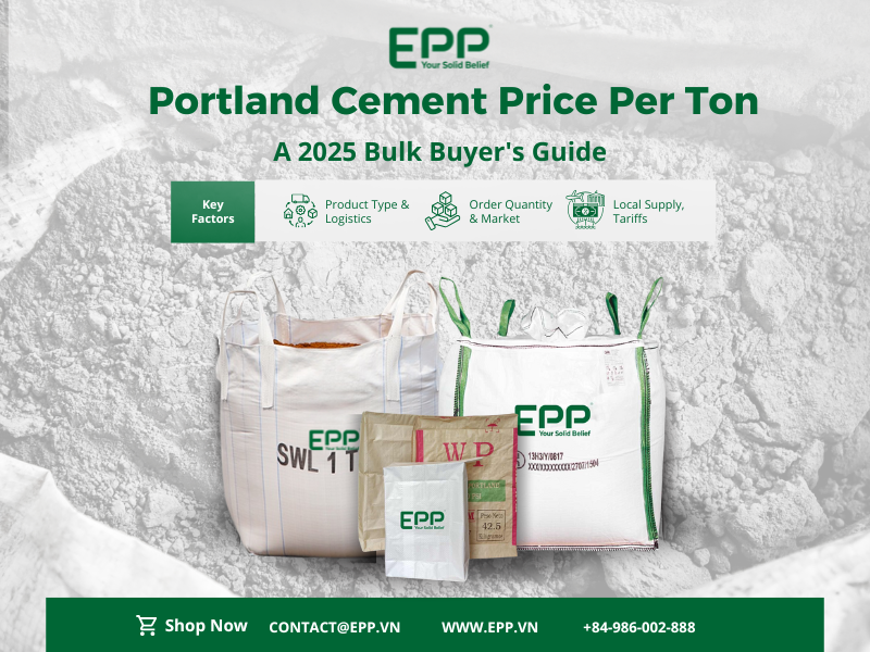 Portland Cement Price Per Ton: A 2025 Bulk Buyer's Guide