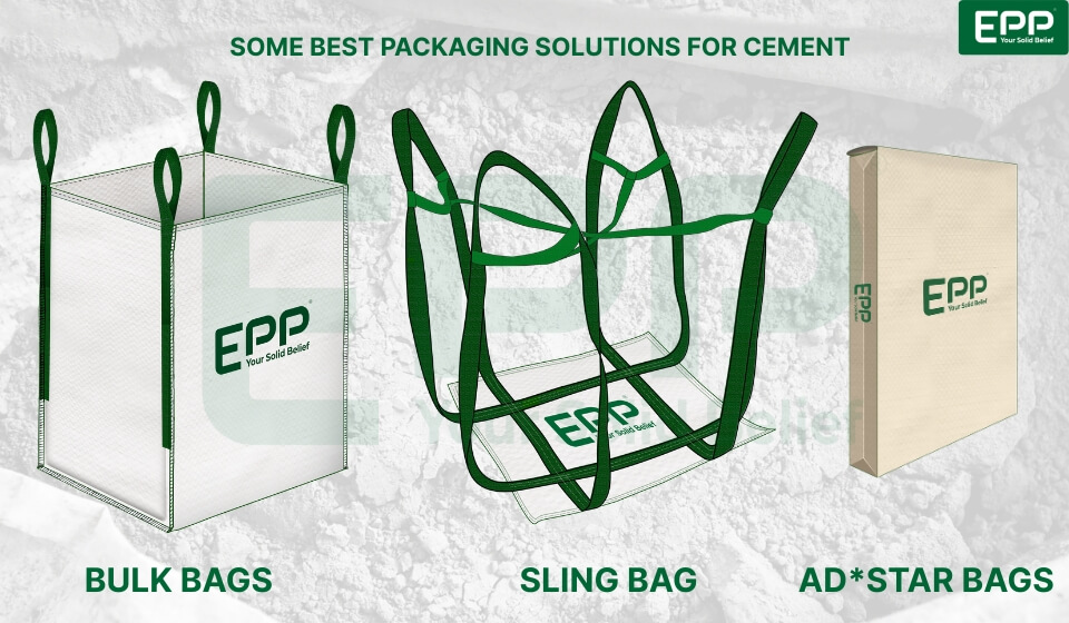 Specialized cement packaging solutions by EPP Vietnam,
