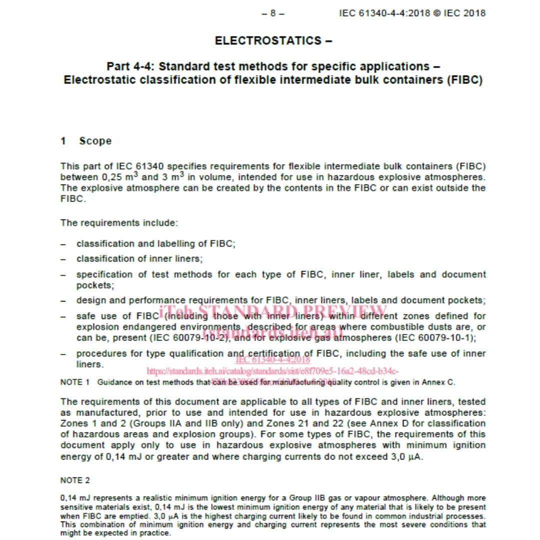 sCOPE IEC61340-4-4 2018