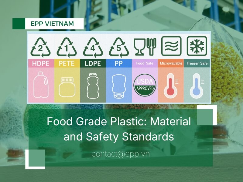 Food grade plastic material and safety Standards