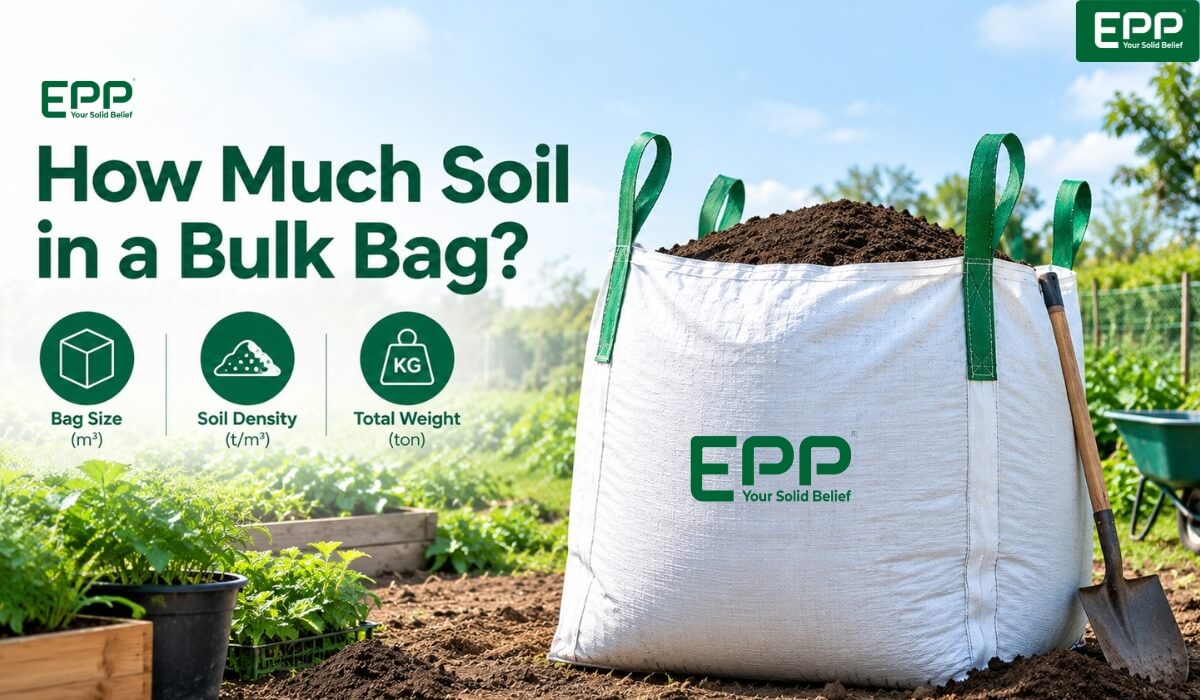 How much soil is in a bulk bag? 